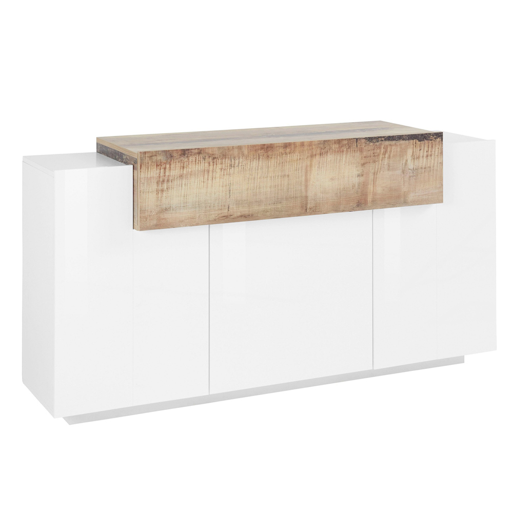 im italienischen 4 Design Türen aus Wohnzimmer-Sideboard mit Holz