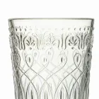 12 dekorierte transparente Glasgetränkegläser für Getränke - marokkanisch Viadurini