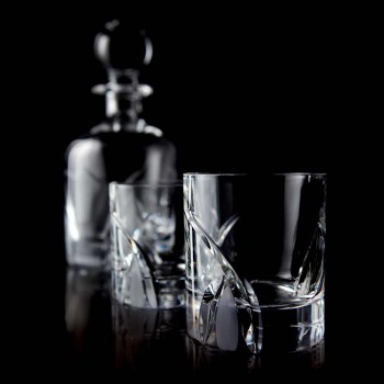 12 niedrige Bechergläser im Öko-Kristall-Luxus-Design - Montecristo
