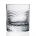 12 Whisky- oder Wassergläser im Vintage-Design mit Öko-Kristalldekoration - taktil
