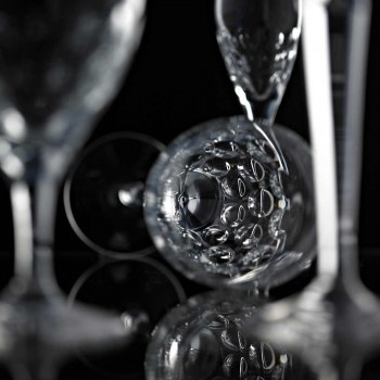 12 Biergläser in ökologischem, mit Kristall verziertem Luxusdesign - Titanioball