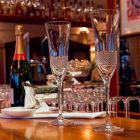 12 Flötengläser für Champagner in ökologischem Kristall mit manueller Dekoration - Milito Viadurini