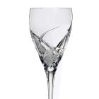 12 Gläser für Weißwein im ökologischen Kristall-Luxus-Design - Montecristo Viadurini