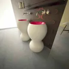 Ariel Waschbecken Badezimmer-Möbel Made in Italy Viadurini