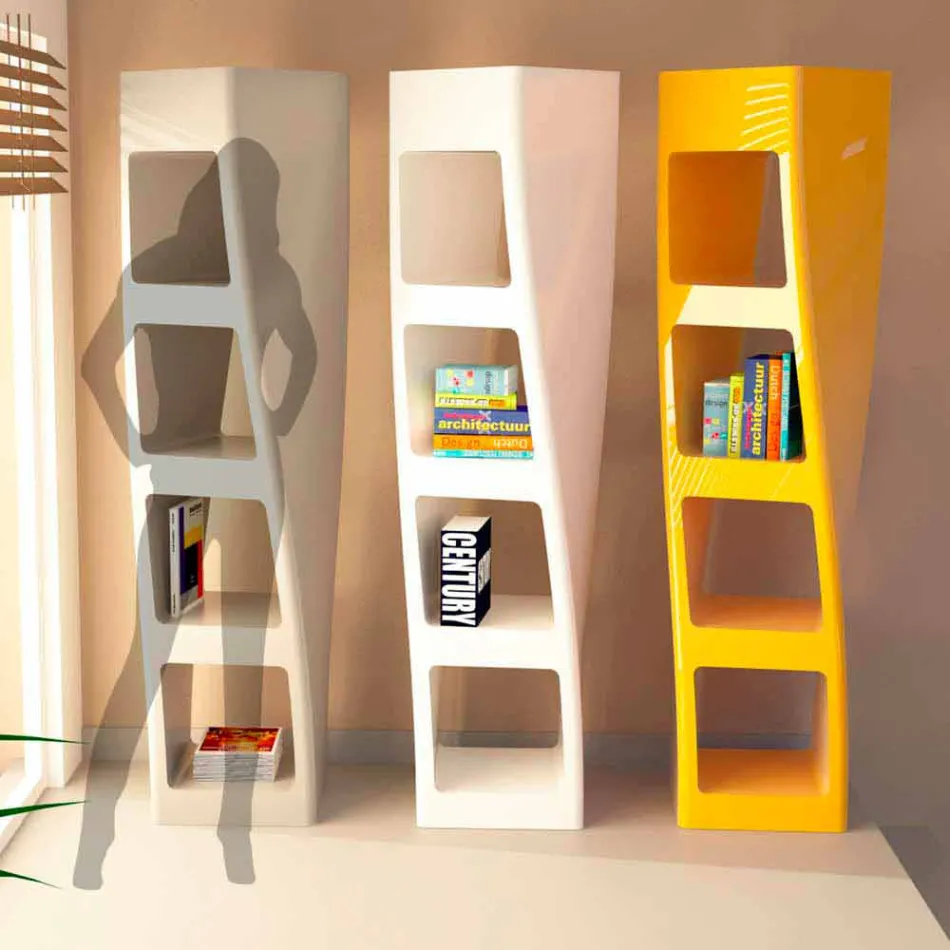 Bibliothek Design Moderne Collins Made in Italy Made in Italy Viadurini