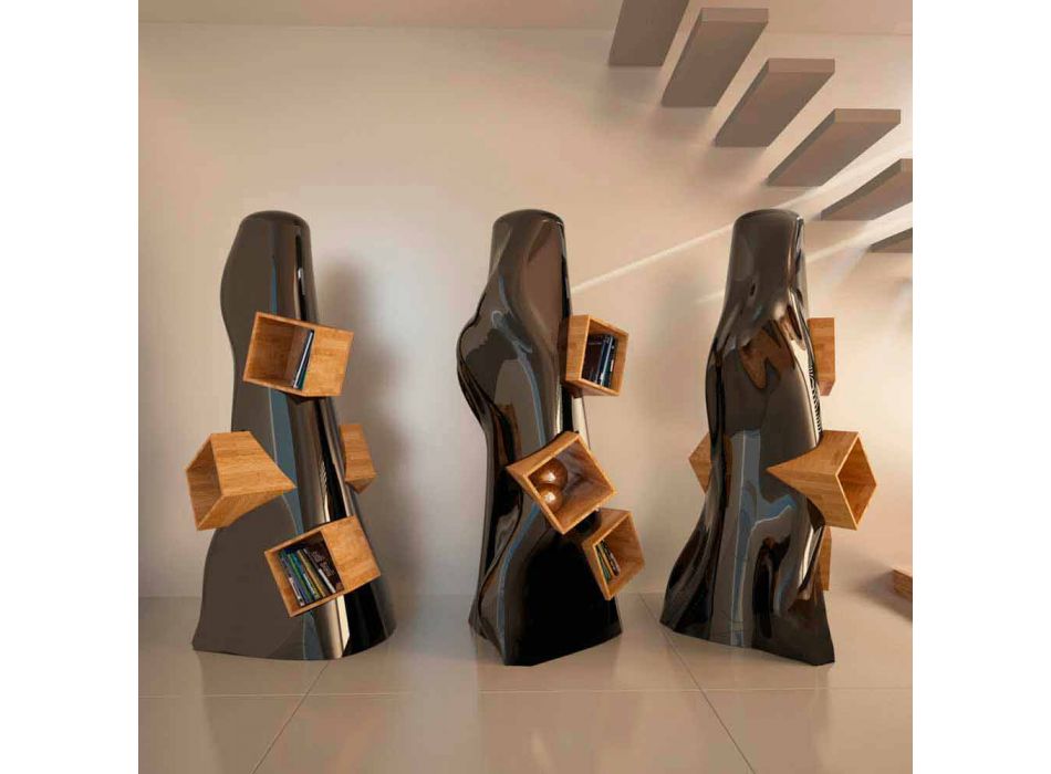 Bibliothek Design Moderne K2 Made in Italy Viadurini