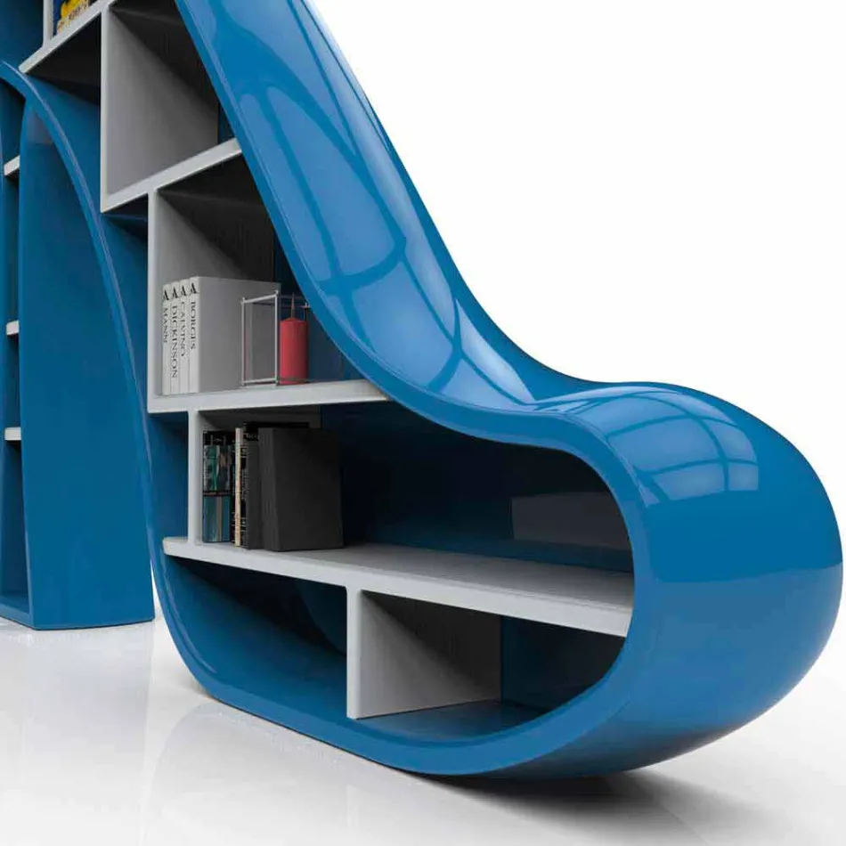 Bibliothek Design Dame Made in Italy Viadurini