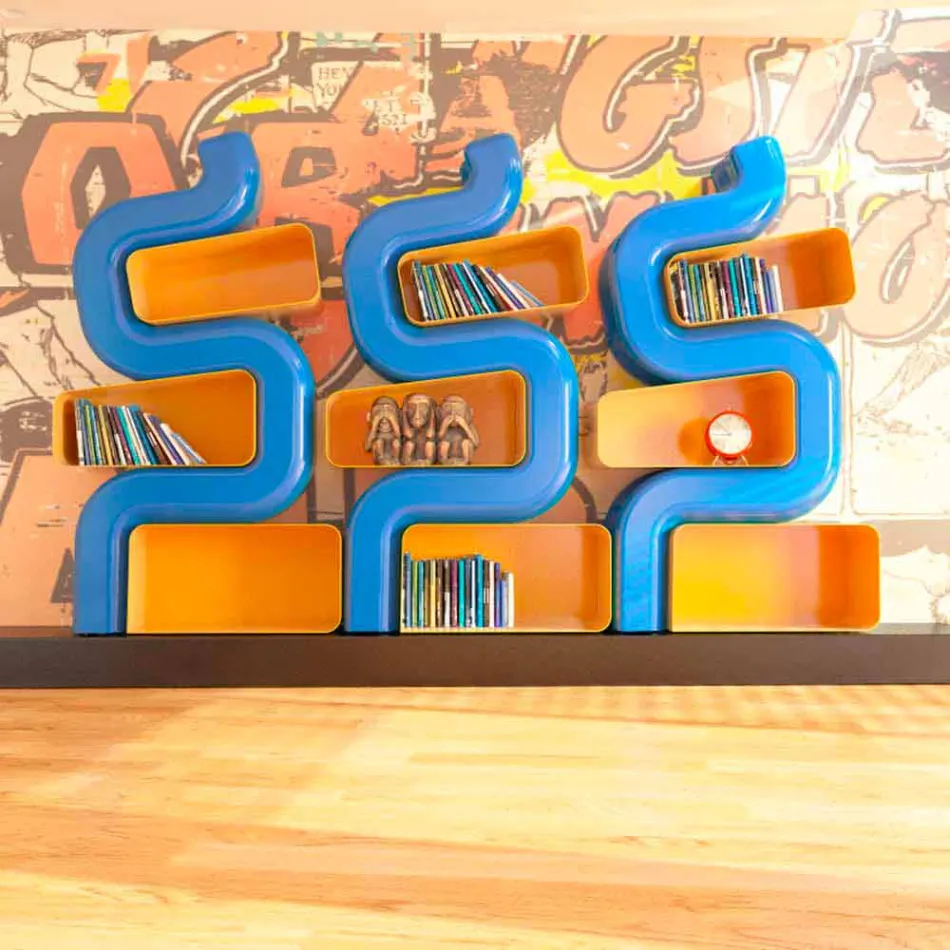 Modern Library Ser P Made in Italy Viadurini