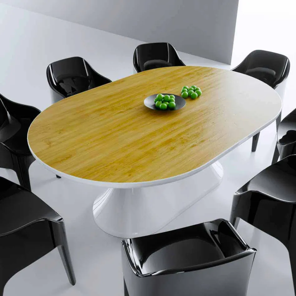 Schreibtisch Büro Design Mittagessen Tabelle Made in Italy Viadurini