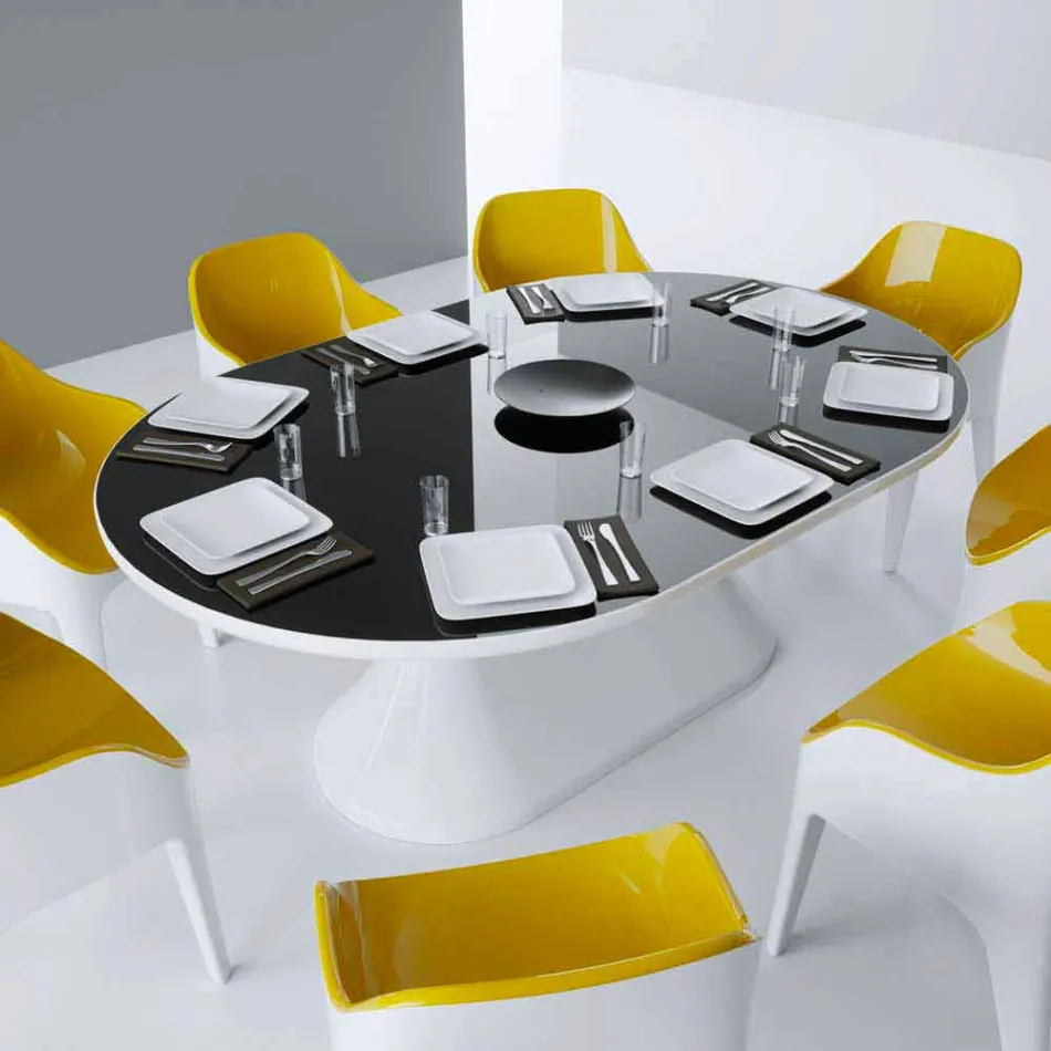 Schreibtisch Büro Design Mittagessen Tabelle Made in Italy Viadurini