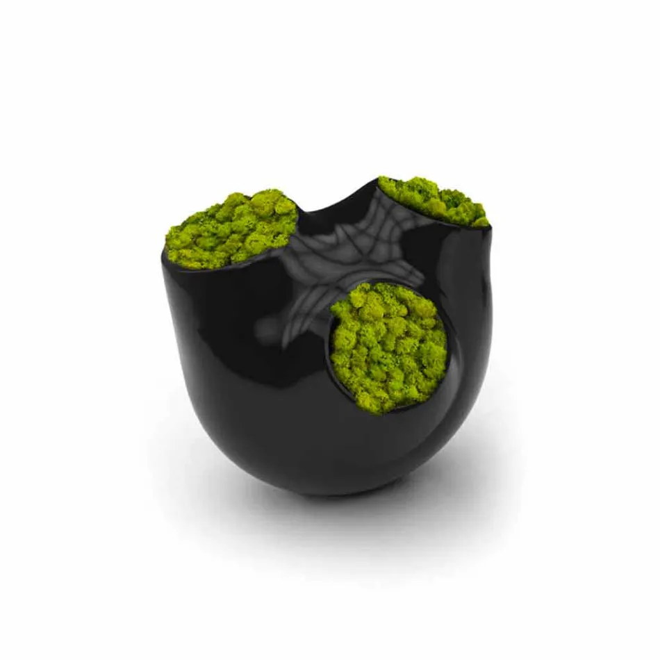 Dekorative Vase Mond-Entwurf Made in Italy Viadurini