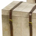 2 Designstämme in Grau Pony Ritini, groß und klein Viadurini