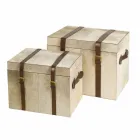 2 Designstämme in Grau Pony Ritini, groß und klein Viadurini