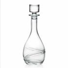 2 Weinflaschen und luxuriöser handdekorierter Öko-Kristalldeckel - Zyklon Viadurini