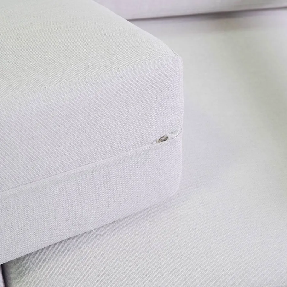 2 Sessel mit Aluminiumtisch mit Thermotransfer-Holzeffekt - Camper Viadurini