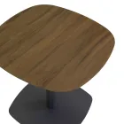 2 Sessel mit Aluminiumtisch mit Thermotransfer-Holzeffekt - Camper Viadurini