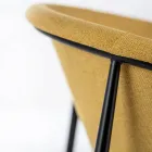 4 Stühle mit Stoffsitz, erhältlich in verschiedenen Ausführungen – Toskana Viadurini