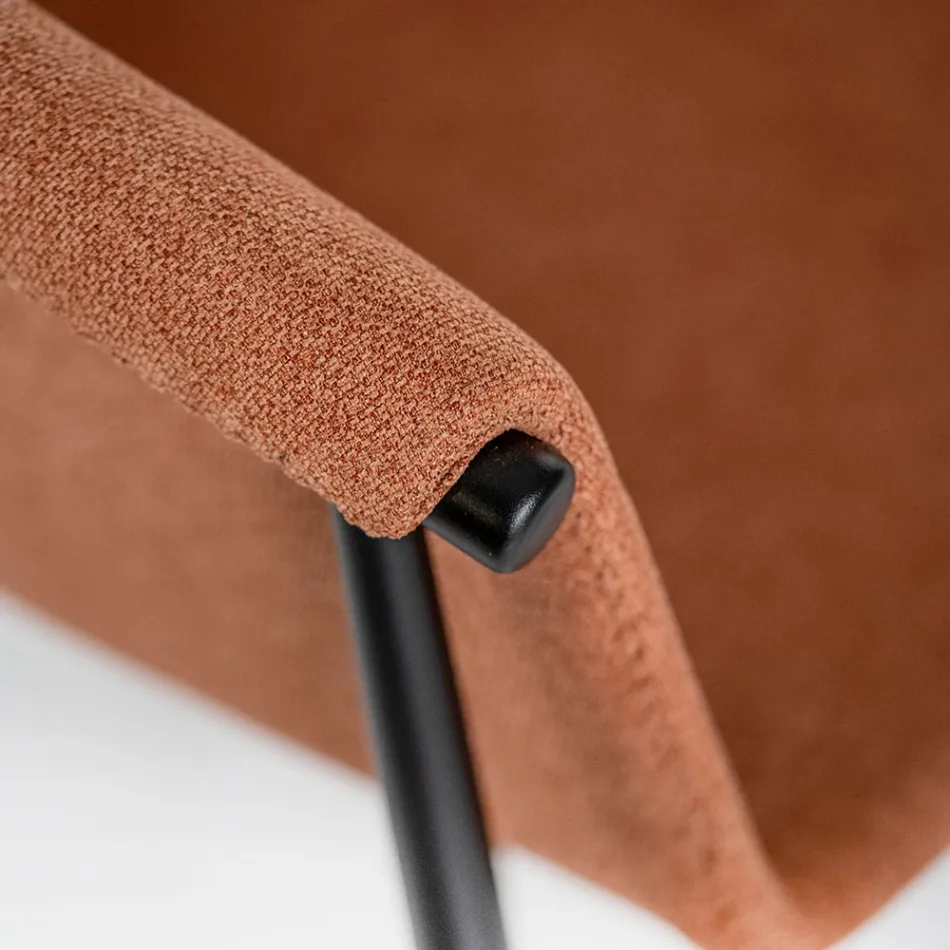 4 Stühle mit Stoffsitz, erhältlich in verschiedenen Ausführungen – Toskana Viadurini