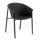 4 Stühle mit Stoffsitz, erhältlich in verschiedenen Ausführungen – Toskana Viadurini