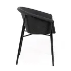 4 Stühle mit Stoffsitz, erhältlich in verschiedenen Ausführungen – Toskana Viadurini