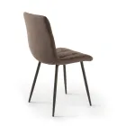 4 Wohnzimmersessel mit Stoffsitzen in verschiedenen Farben - Aktuell Viadurini