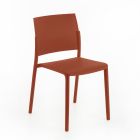 4 stapelbare Stühle komplett aus Polypropylen in verschiedenen Farben – Mojito Viadurini