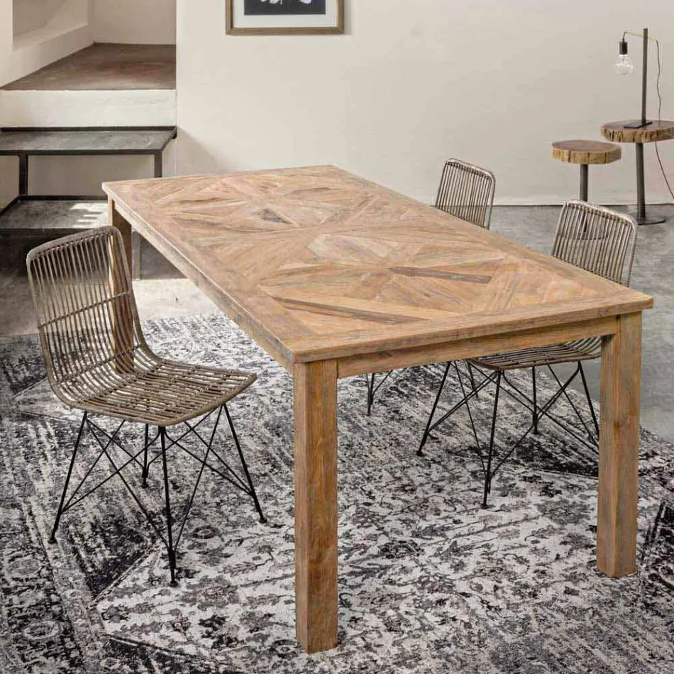 4 Esszimmerstühle aus Stahl und Gewebe von Kubu Homemotion - Kendall Viadurini