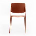 4 Stühle mit Sitz aus Polypropylen in verschiedenen Ausführungen und Metall – Daiquiri Viadurini