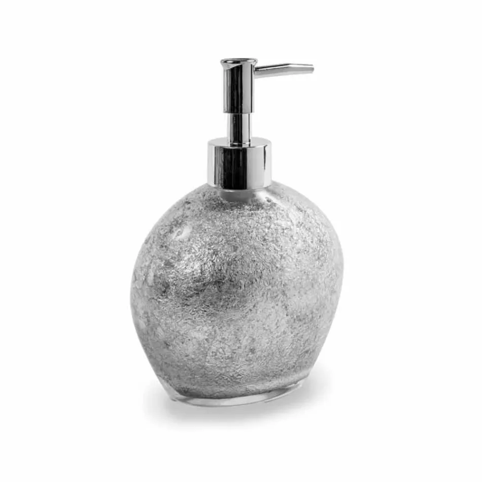 Badaccessoires aus harzbeschichtetem Blattsilber - Argentine Viadurini