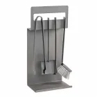 Kaminzubehör aus farbigem Stahl Made in Italy 4 Stück - Rachel Viadurini