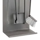 Kaminzubehör aus farbigem Stahl Made in Italy 4 Stück - Rachel Viadurini