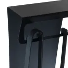 Kaminzubehör aus lackiertem Stahl Made in Italy 3 Stück - Virgil Viadurini