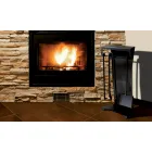 Kaminzubehör aus lackiertem Stahl Made in Italy 3 Stück - Virgil Viadurini