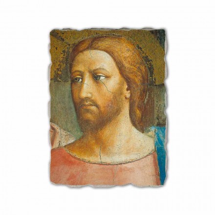 Fresko Reproduktion handgemachte Masaccio &quot;The Tribute&quot; Viadurini