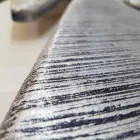 Wandhänger Design Hand-Dekor in Holt Silberblatt Viadurini