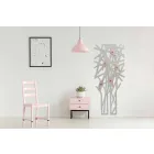 Wandgarderobe aus farbigem Holz mit modernem Design - Alberuccell Viadurini