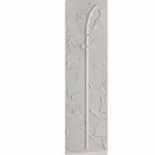 Metallwand Kleiderbügel mit 2 Haken und LED-Licht Made in Italy - Osmio Viadurini