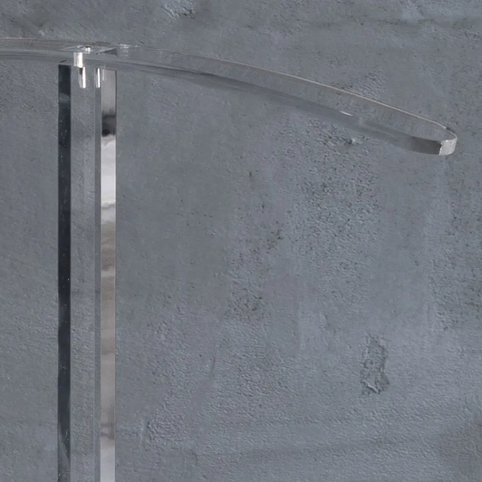 Essential Bodengarderobe aus transparentem Acrylglas - Ginergo Viadurini
