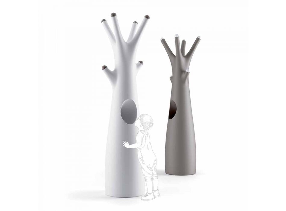 Baummantelständer im Polyethylen-Design Made in Italy - Oldia