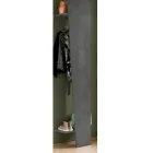 Oblique Design Garderobenständer aus glänzend weißem Holz oder Schiefer - Joris Viadurini