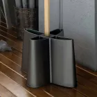 Coat Schirmständer in natürlicher Buche und Polypropylen Nurri Viadurini