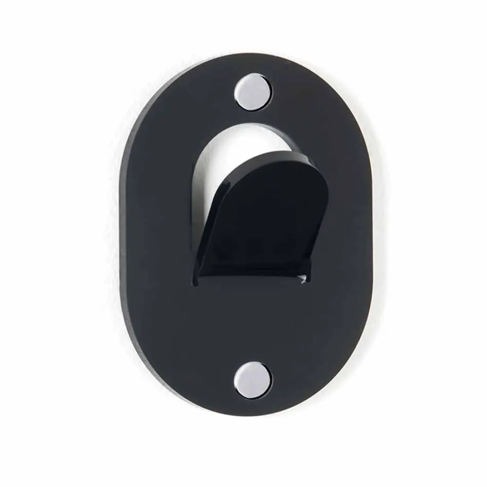 Wandhalter aus farbigem Plexiglas 5-teiliges Clip-Design - Freddie Viadurini