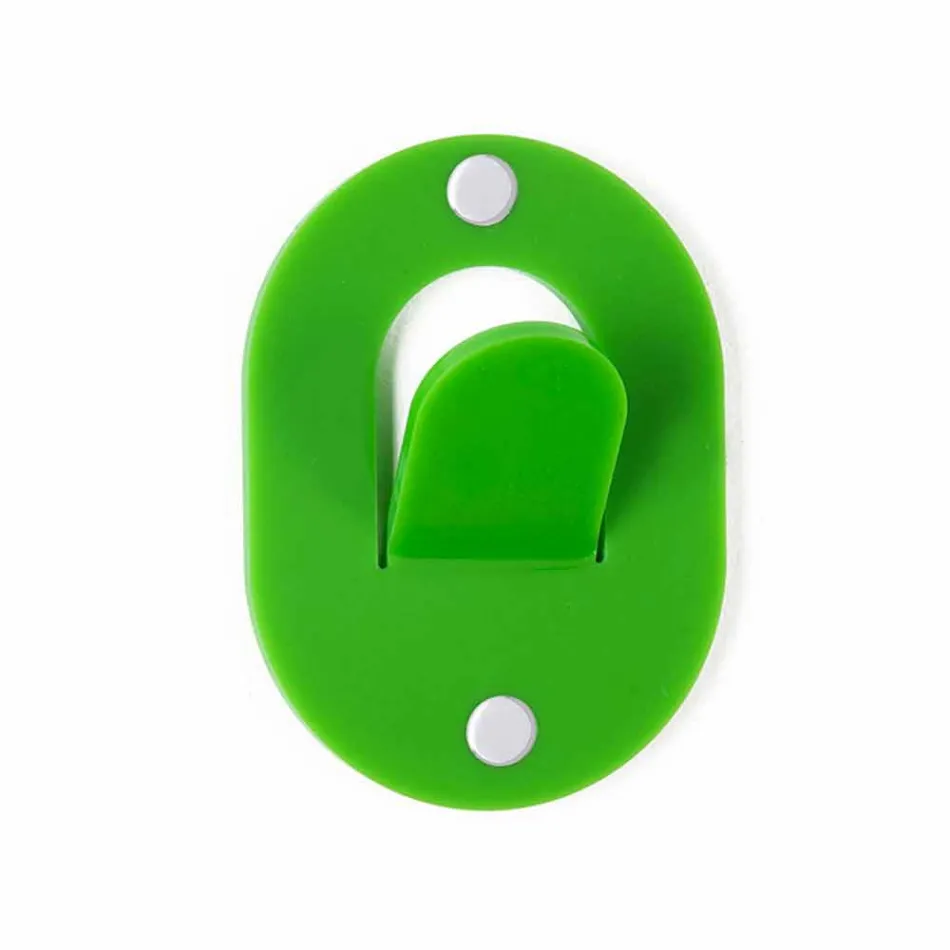 Wandhalter aus farbigem Plexiglas 5-teiliges Clip-Design - Freddie Viadurini