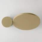 345° drehbare Metall-Wandleuchte Made in Italy - Lumi Viadurini