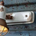 Applique zwei Scheinwerfer Amelia Ferroluce Handwerk Viadurini