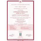 Wandstrahler aus Keramik, Glas und Metall in verschiedenen Ausführungen von Joy Ferroluce Viadurini