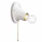 Wandlampe aus Keramik von Ferroluce Trieste Viadurini