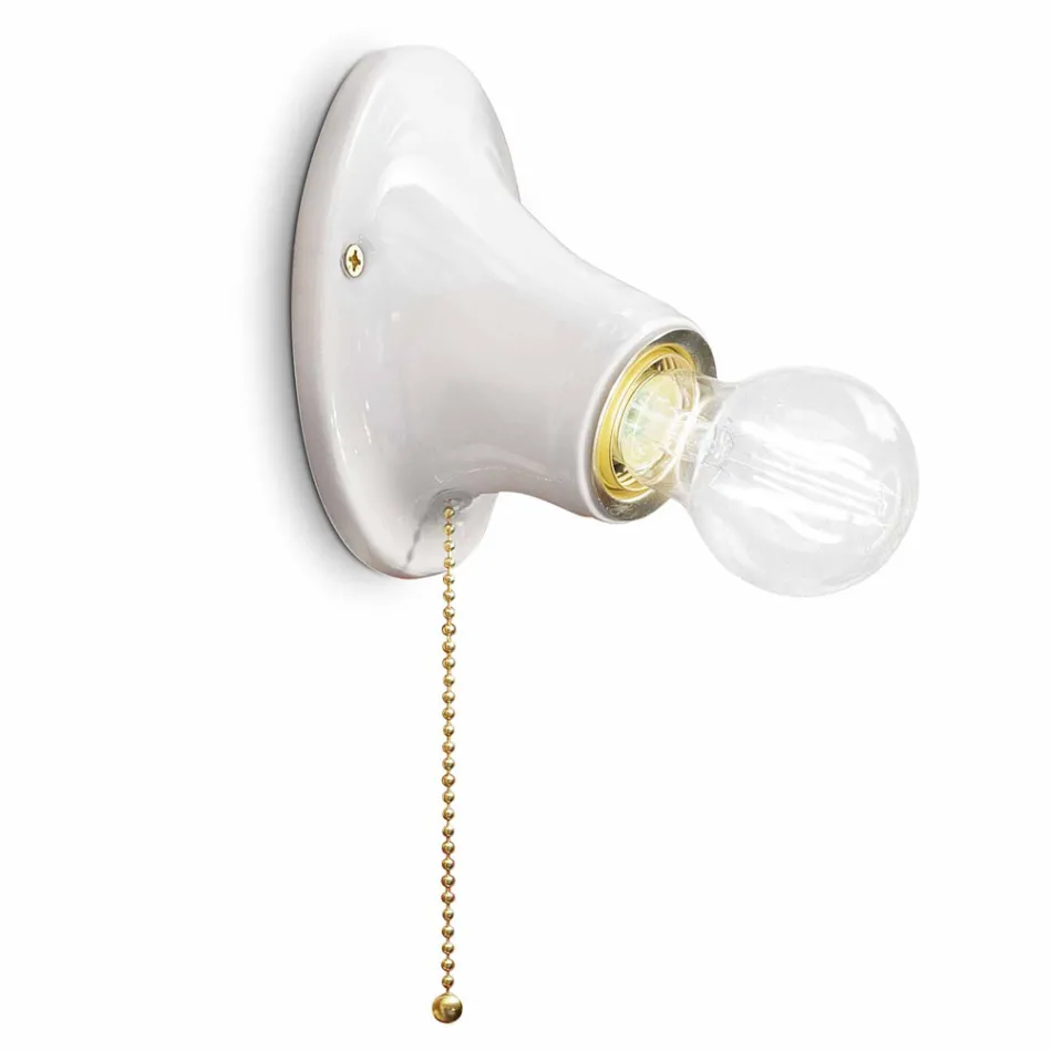 Wandlampe aus Keramik von Ferroluce Trieste Viadurini