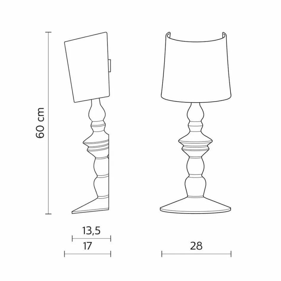 Wandleuchte aus lackierbarer Keramik und Lampenschirm aus weißem Leinen - Cadabra Viadurini
