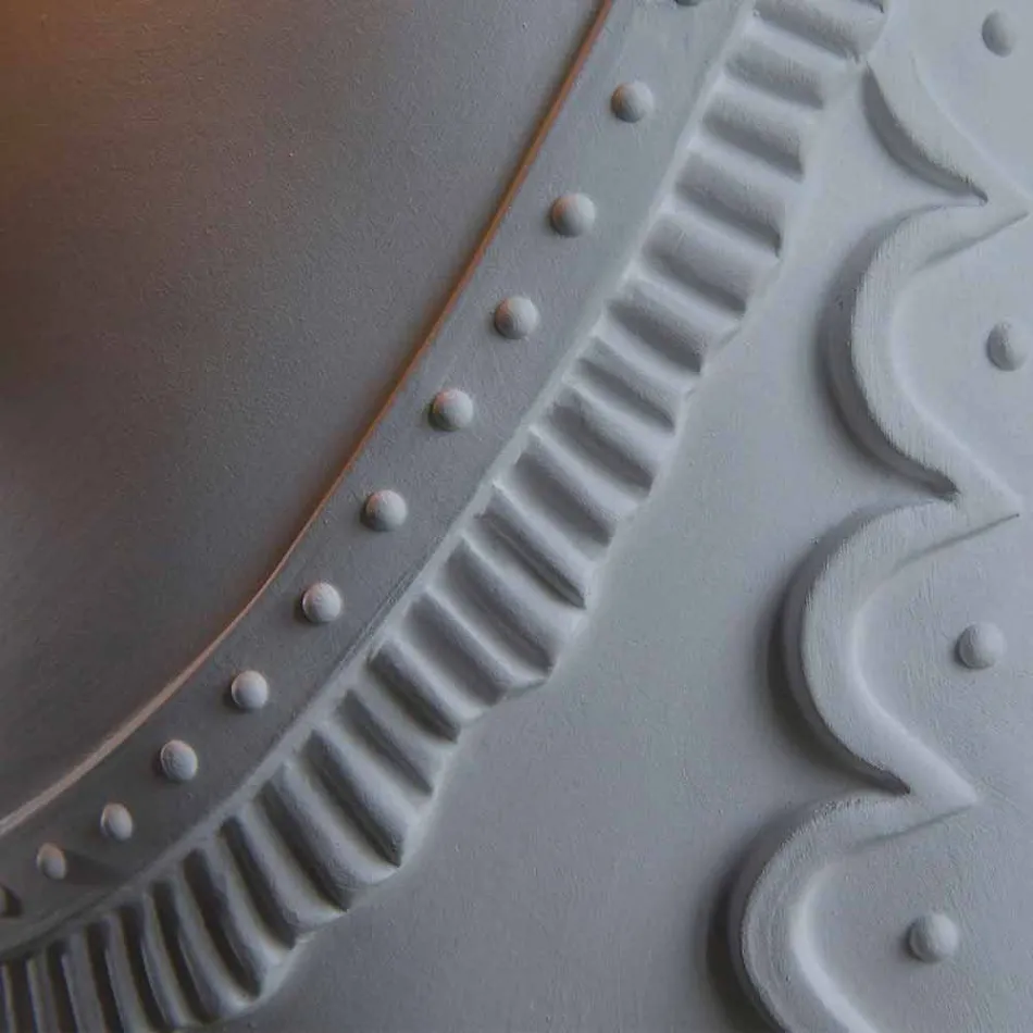 Wandleuchte in mattweißer Keramik Modernes italienisches Design - Tucano Viadurini